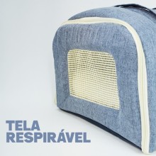 bolsa avi�o para cachorro